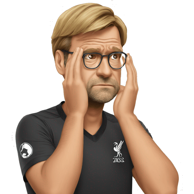 Klopp facepalm emoji