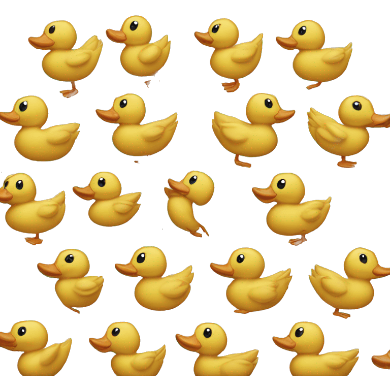 Duck with a bowtie emoji