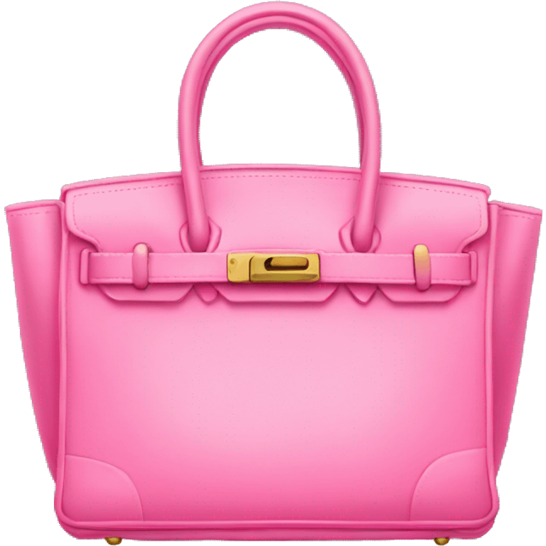 Pink Birkin bag emoji