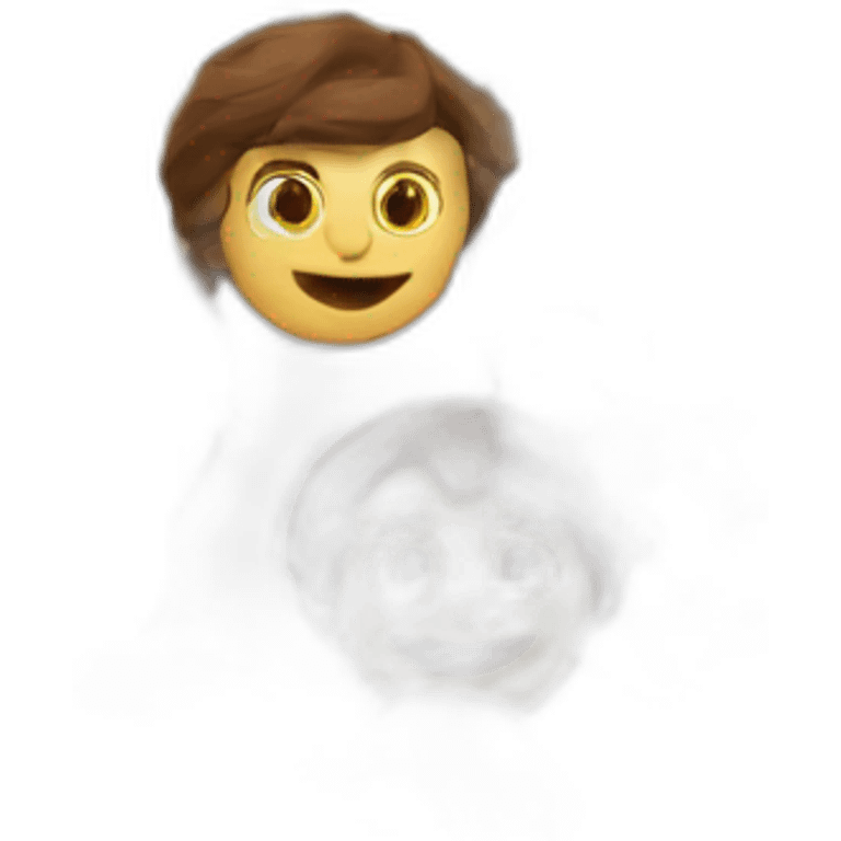 Мальчик с коричневыми волосами emoji