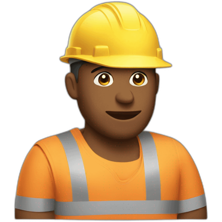 construction worker without hands emoji