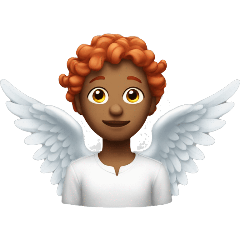 angel with red hair emoji