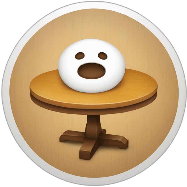 Anakonda sur une table emoji