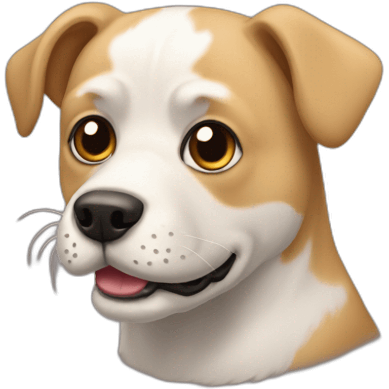 perrito anciano emoji