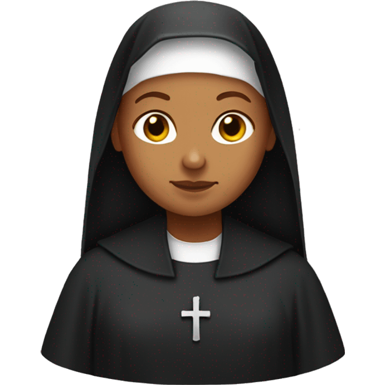 nun with ginger hair emoji