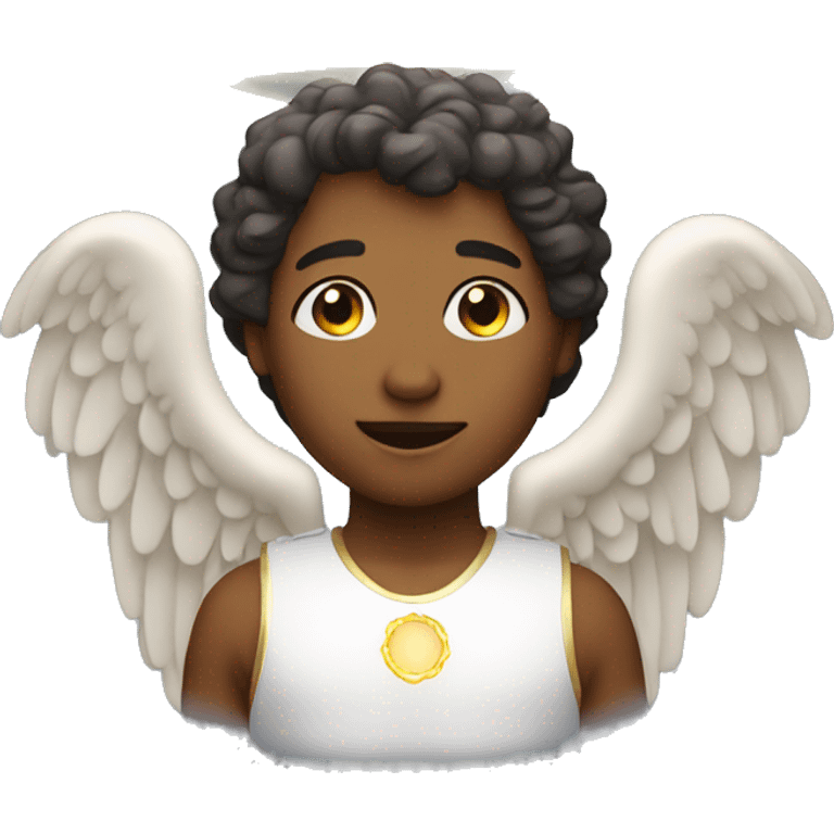 Angel with halo emoji