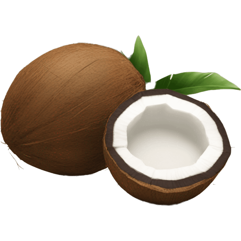 Coconut cream emoji