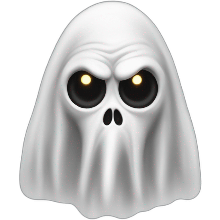 Draw me a ghost from the Mutant Ape Yacht Club's NFT collection. emoji