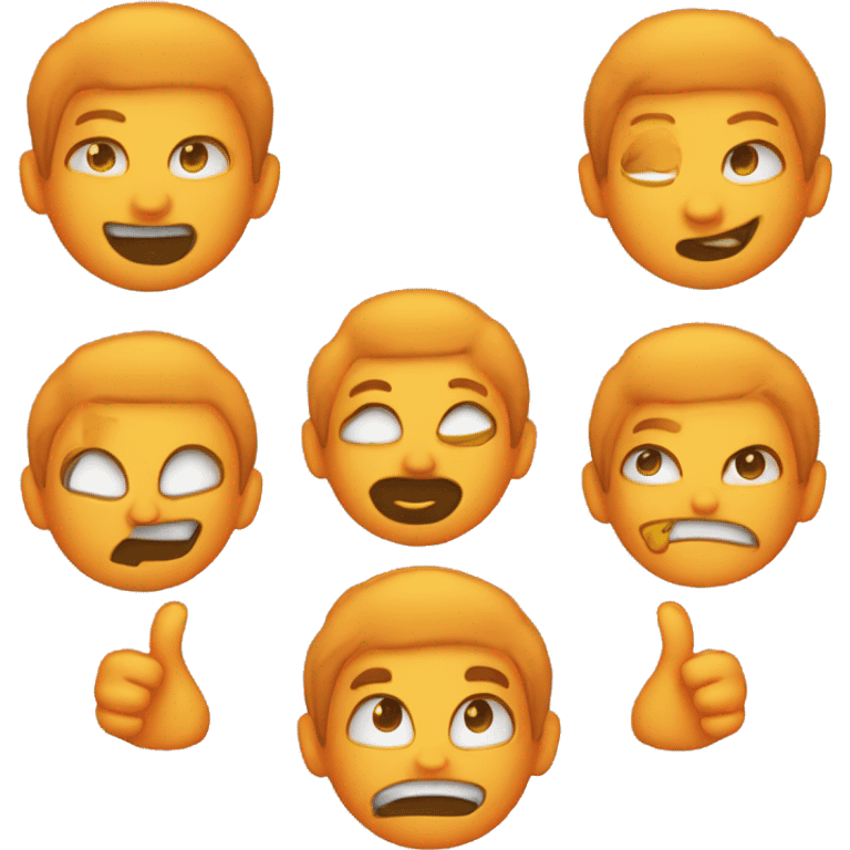 create a funny emoji about $MELLOW and it will be orange color emoji