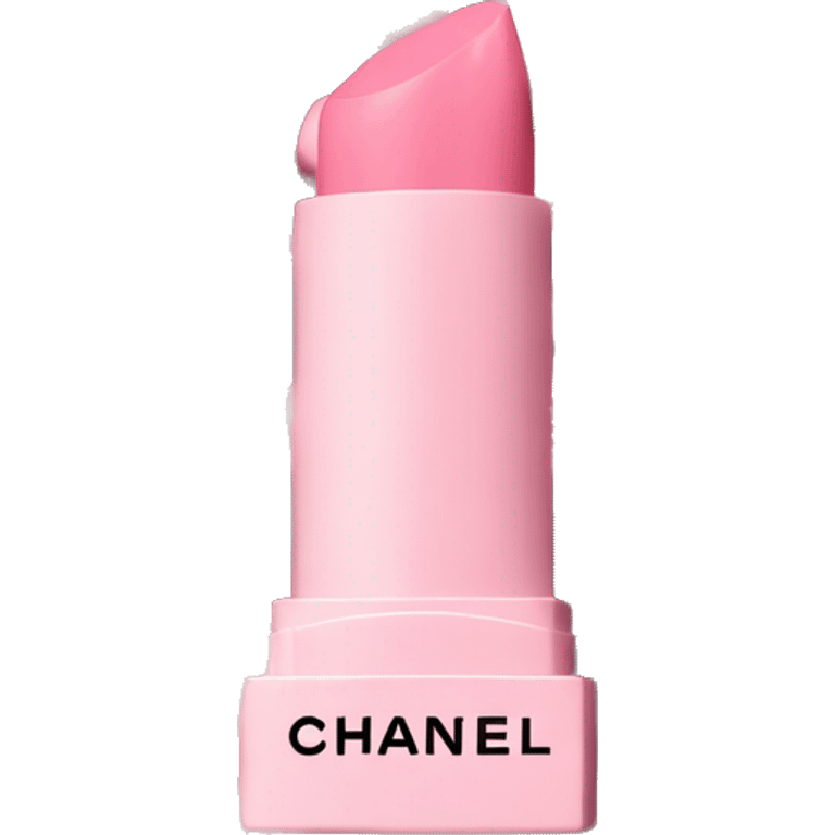 pastel pink chanel lipstick emoji