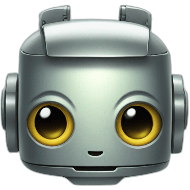 Cute robot emoji