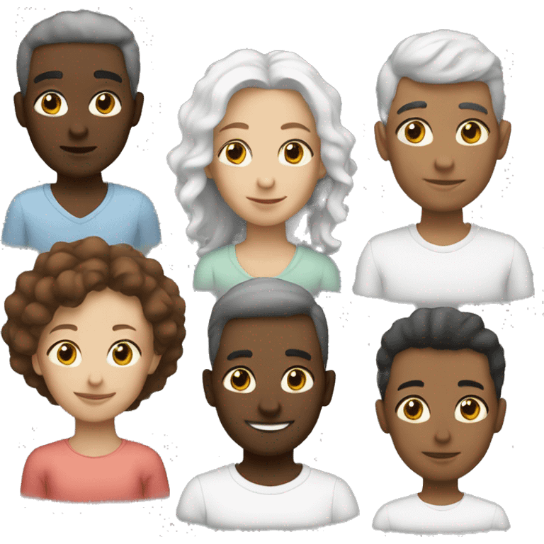 family  white emoji