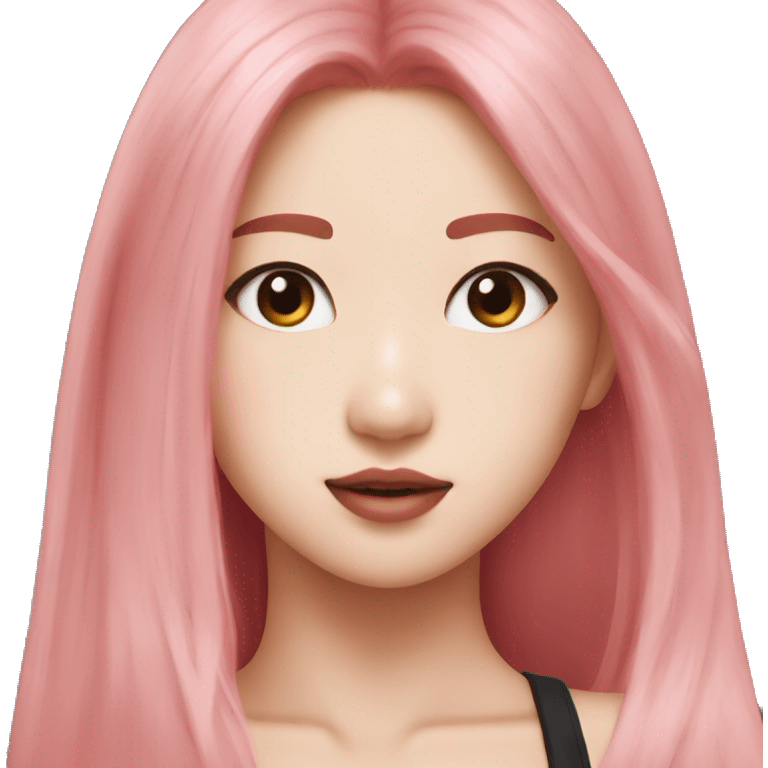 blackpink rosé emoji