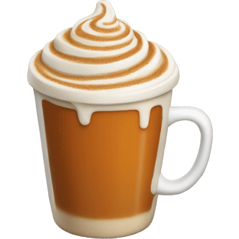 pumpkin spice latte emoji