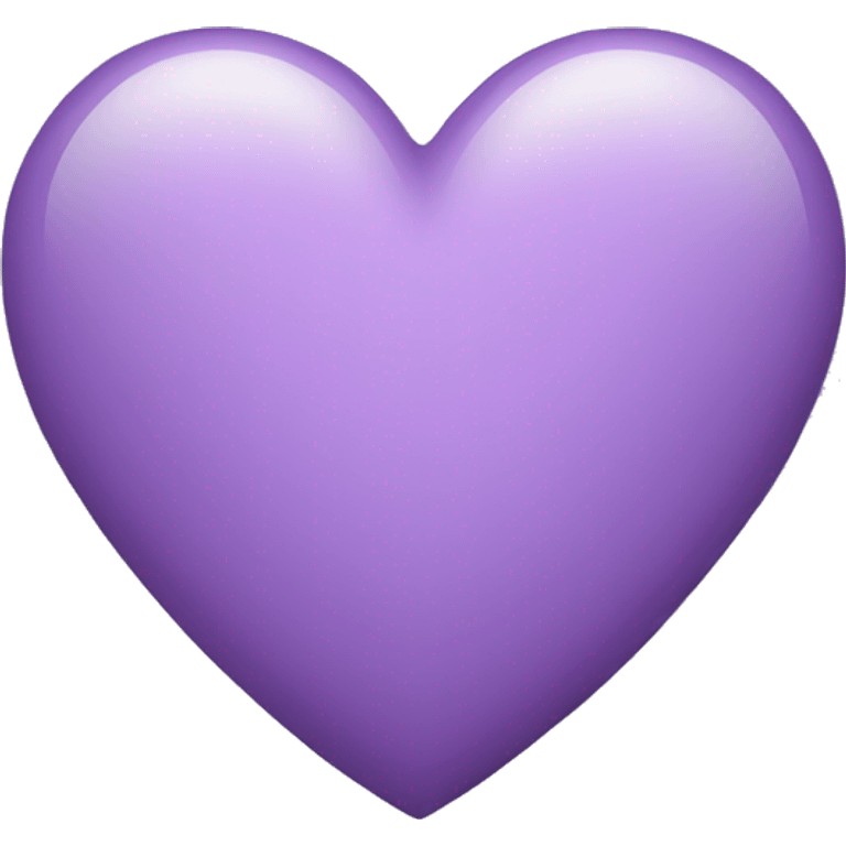 Light Purple Heart  emoji