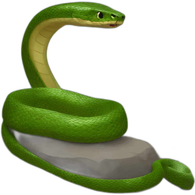 mountain snake lover emoji