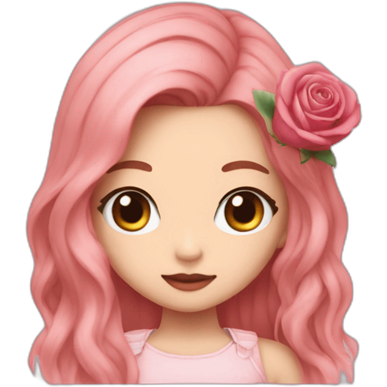 Rose de Blackpink emoji