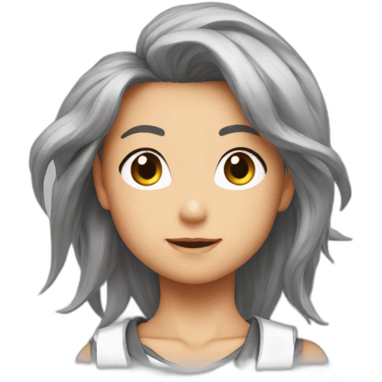 Goku Girl emoji