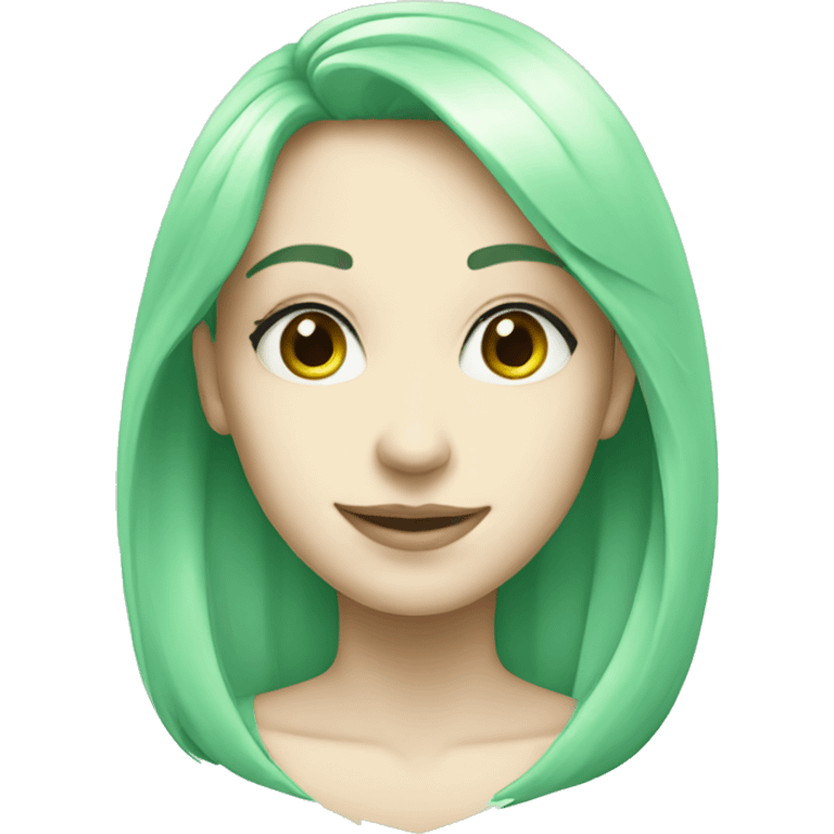 heart pastel green emoji