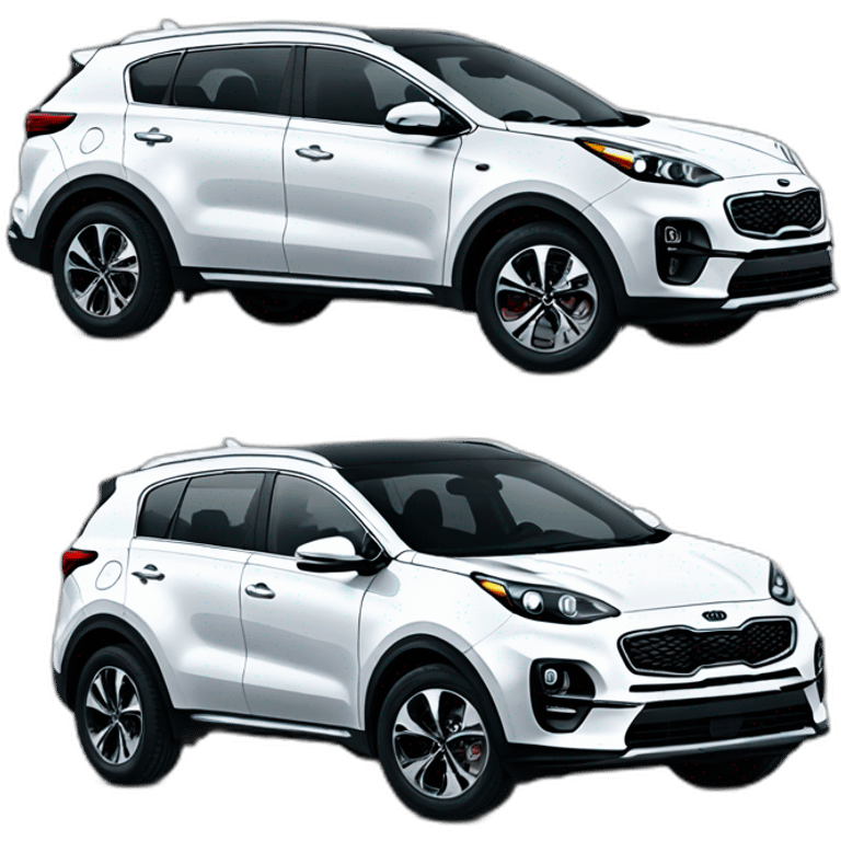 white kia sportage from 2023 emoji