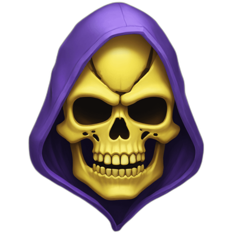 skeletor yellow skull emoji