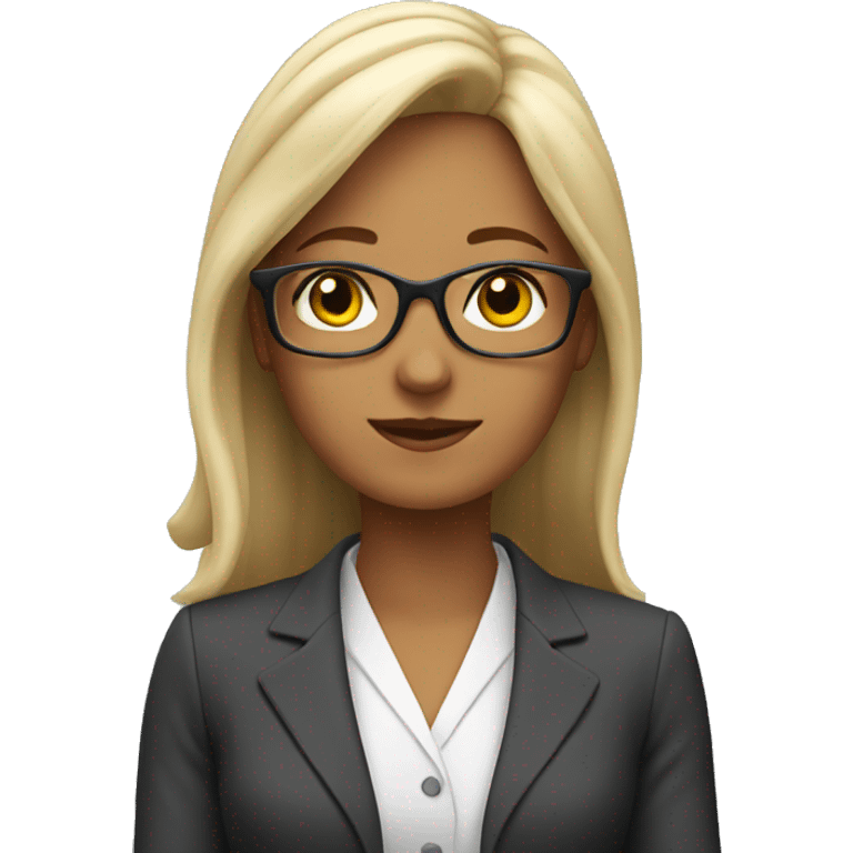 Lady accountant emoji