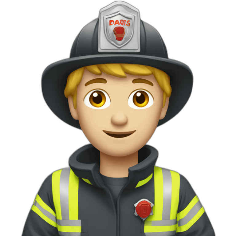 White Paris Firefighter emoji