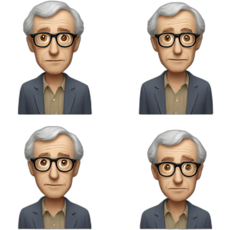 Woody allen emoji