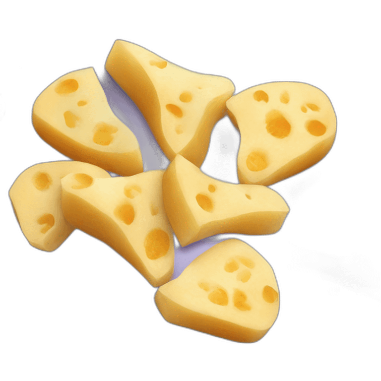 Kurt - traditional Kazakh snack made from dried salty cheese emoji