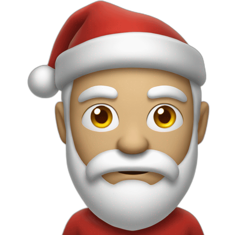 Evil Santa emoji