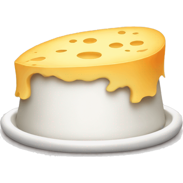 chef's hat on cheese emoji