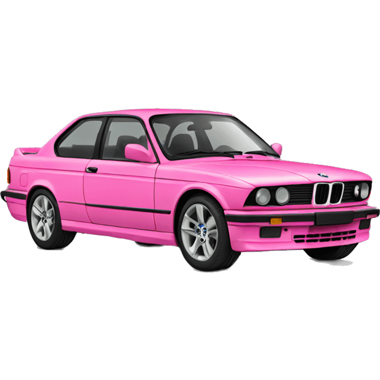 Pink bmw emoji