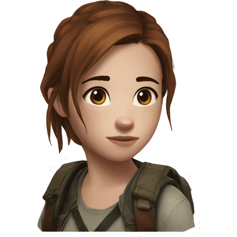 Ellie the last of us Little bit dezoom emoji