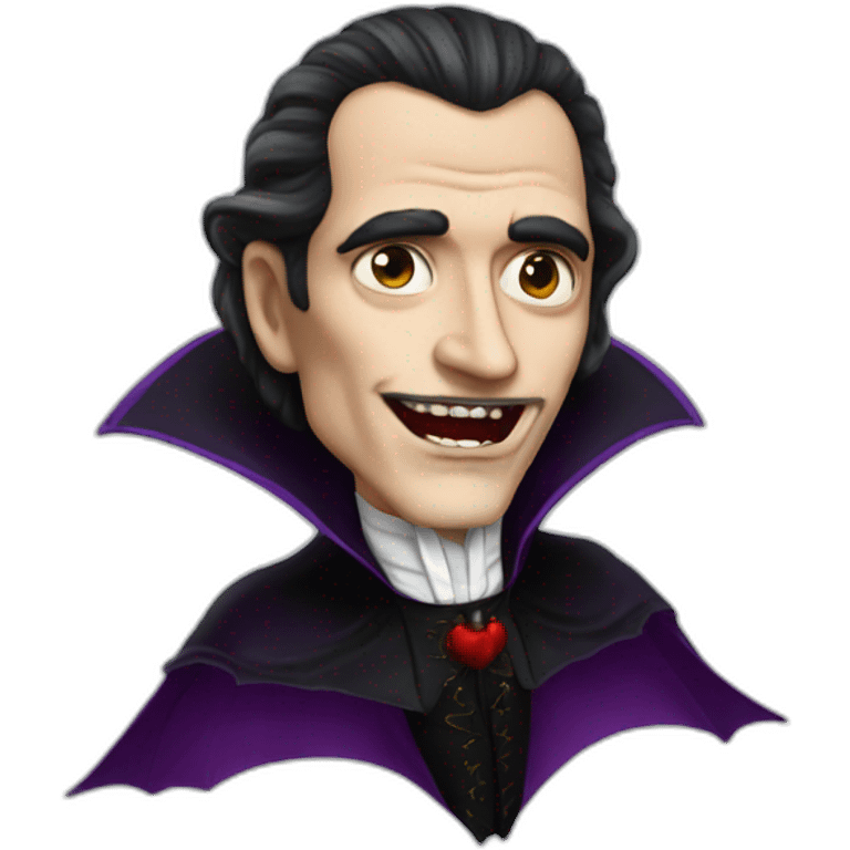 dracula hyperrealistic emoji