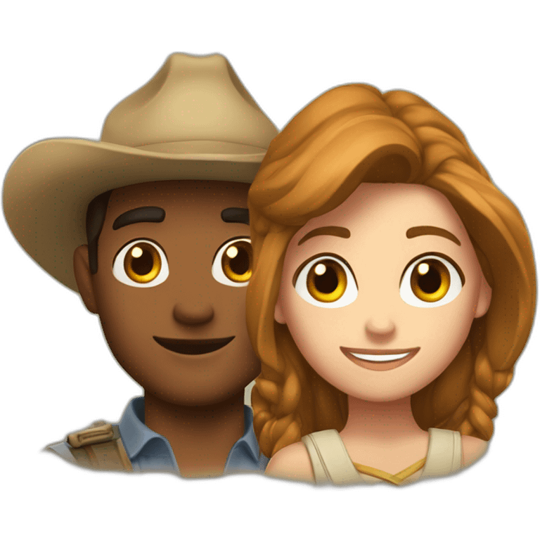 Aventuras de Tadeo Jones & Sara Lavroft emoji