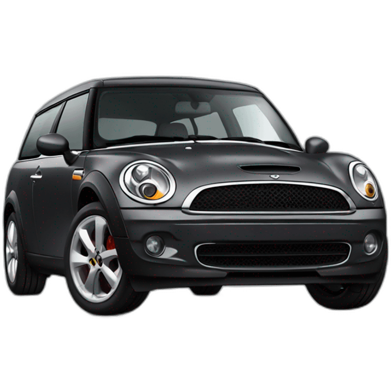 dark grey mini clubman emoji