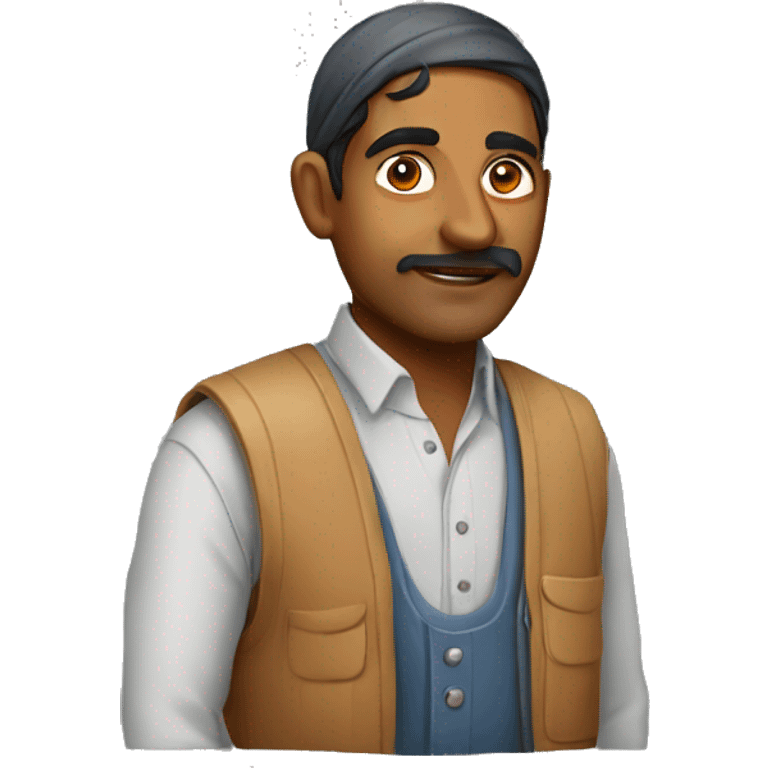 indian farmer  emoji