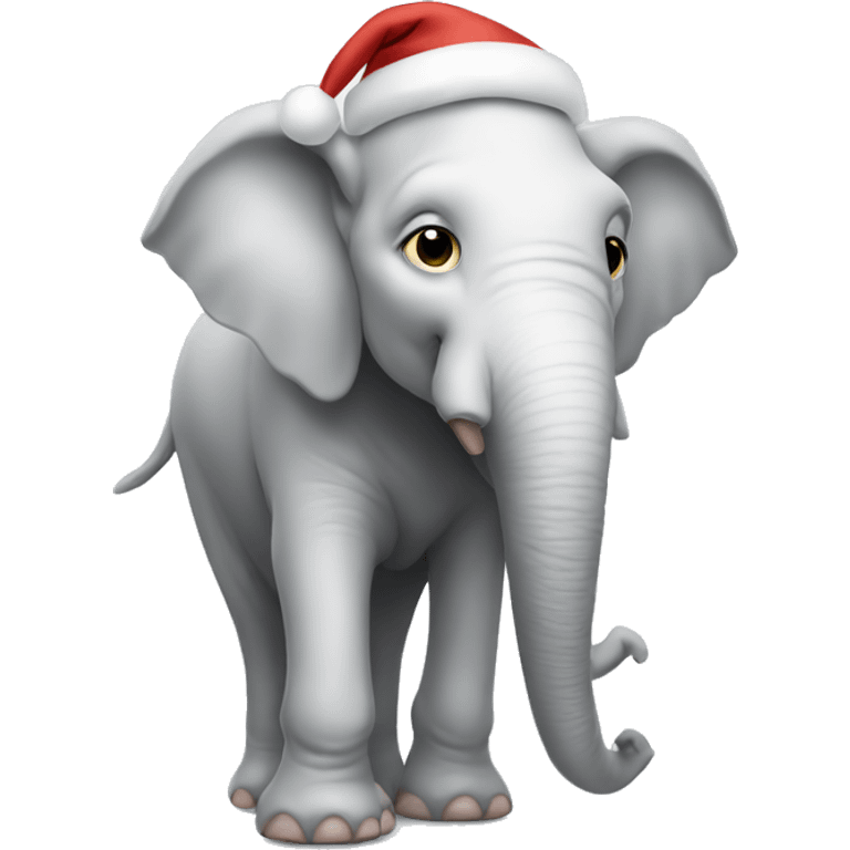 white elephant christmas  emoji