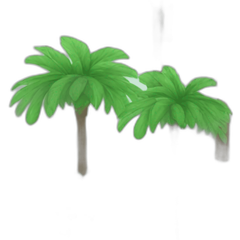 turkey palm tree emoji