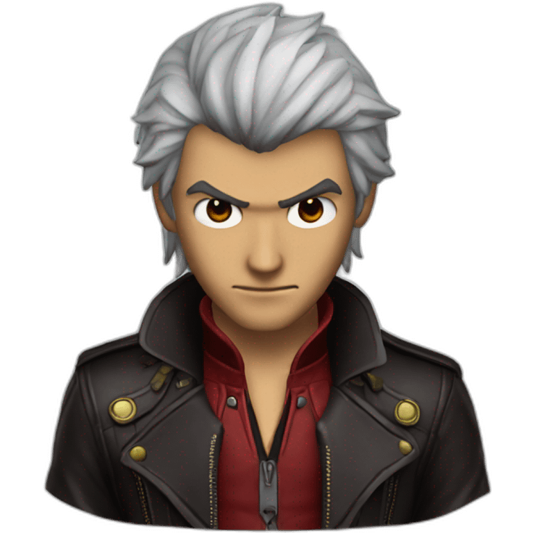 Dante from Devil may cry emoji