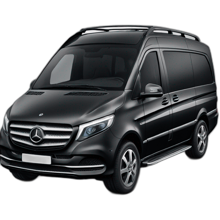 Mercedes eqv black emoji