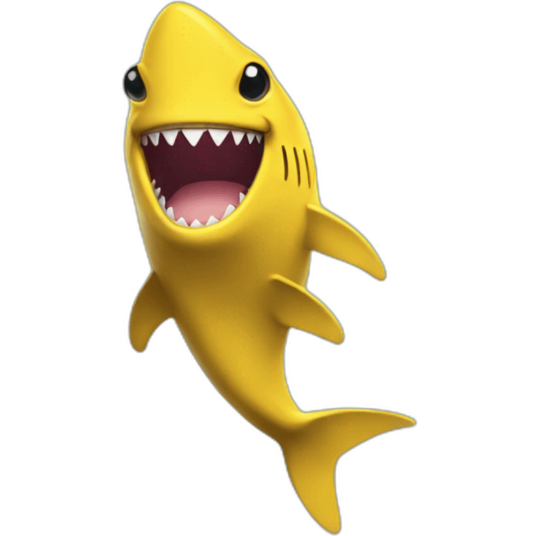 yellow shark emoji