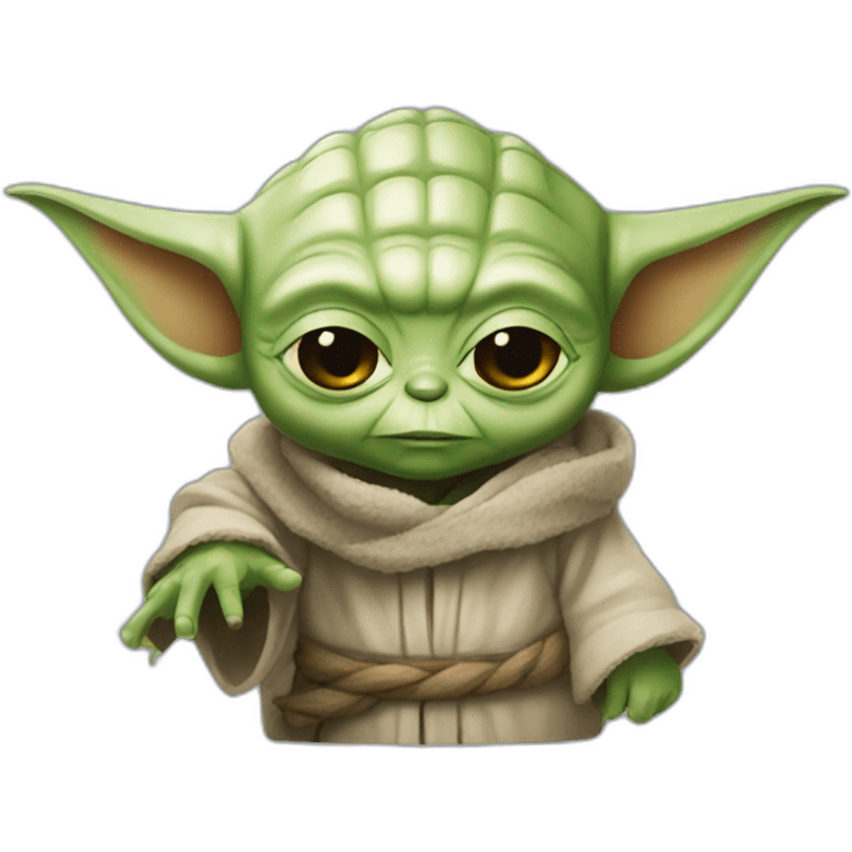 Yoda and grogu emoji