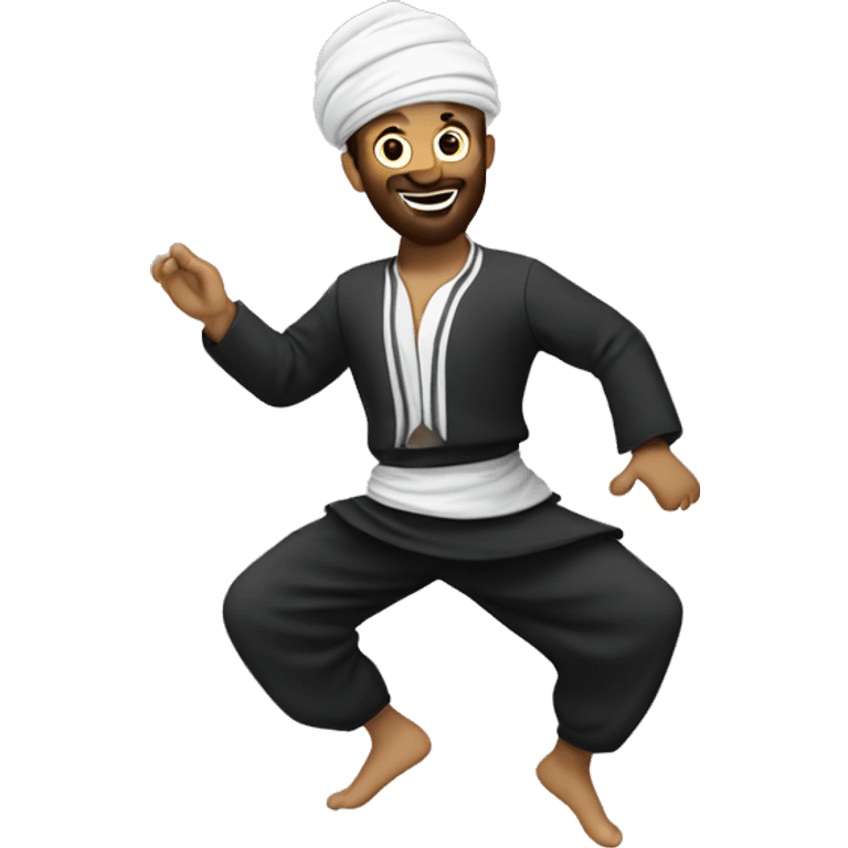 Dancing dabke emoji