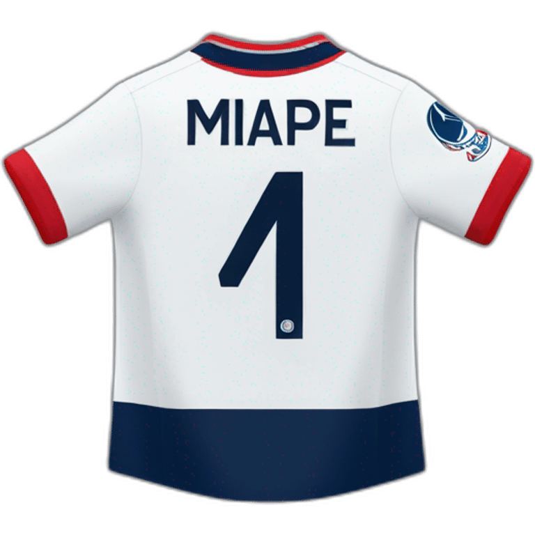 Kylian mbappe PSG jersey emoji