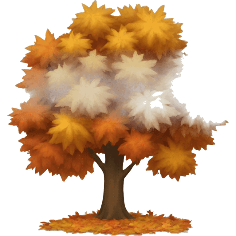 fall trees emoji