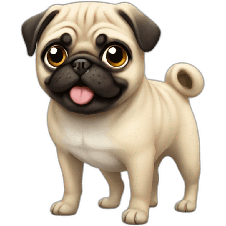 small pug emoji