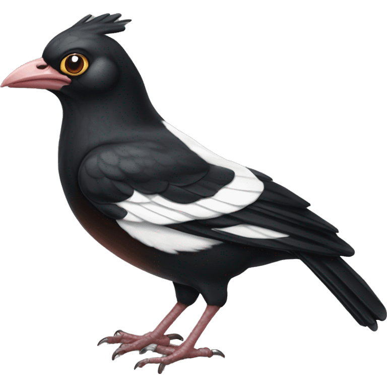 Magpie bacon emoji