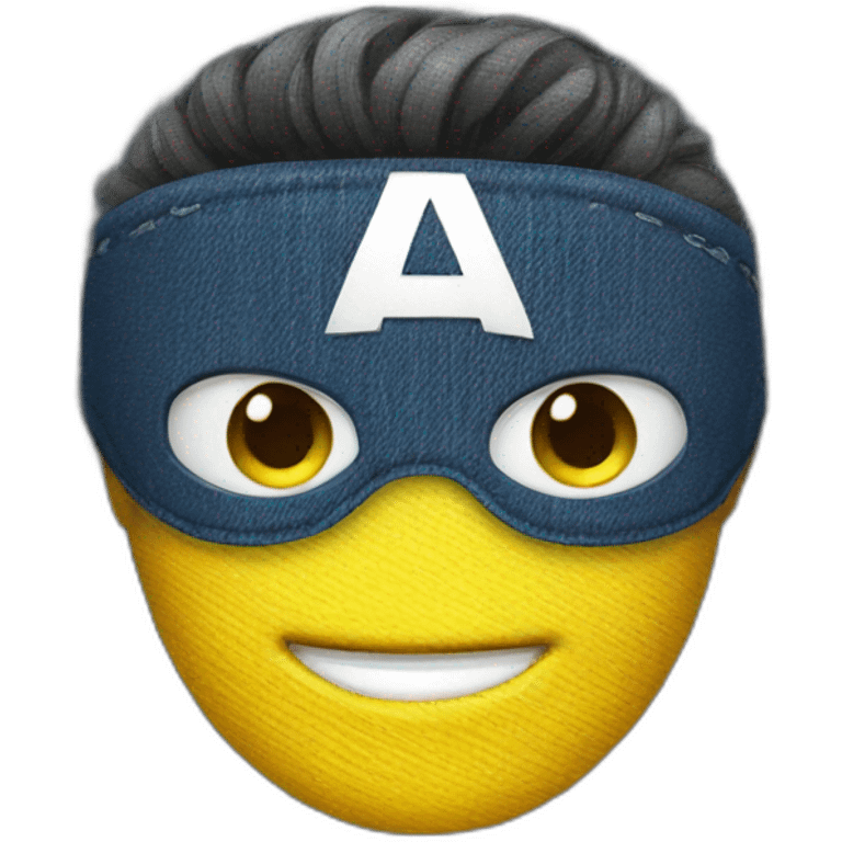 Super hero denim cloth emoji