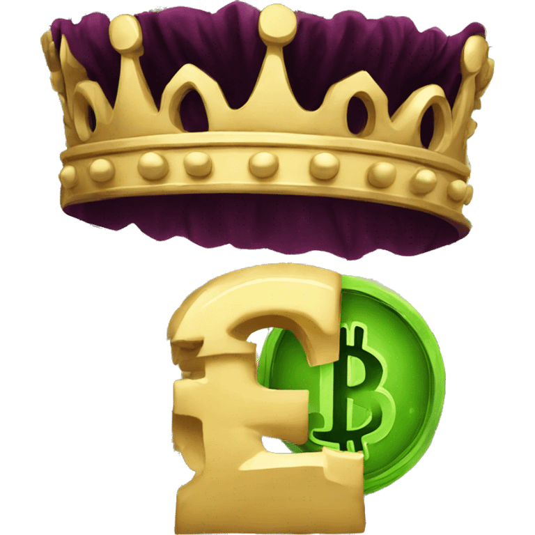 dollarsign with king emoji